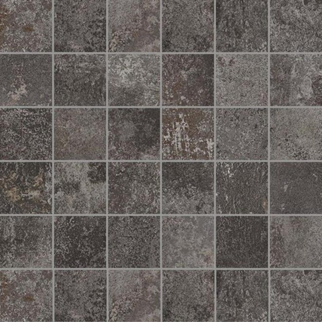 ABK Ghost Mos Quadretti Taupe Ret 30x30