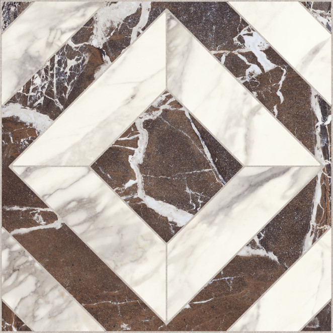 Elios Ceramica Dynasty Kingdom Red 3d Honed 30x30