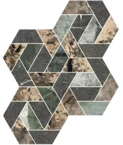 Rex Ceramiche Heritage luxe Maze Mix 39x49 Glossy