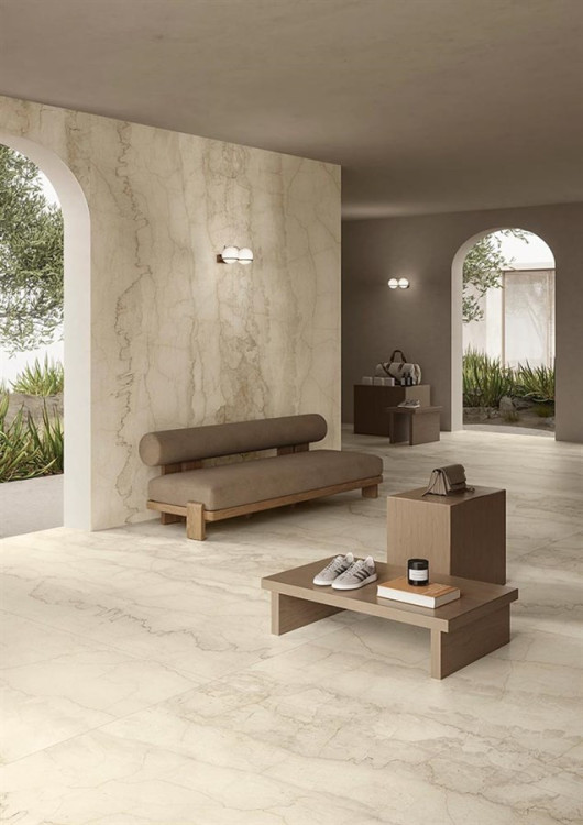 Ariostea Ultra Pietre Jerusalem Limestone 100x100 structured