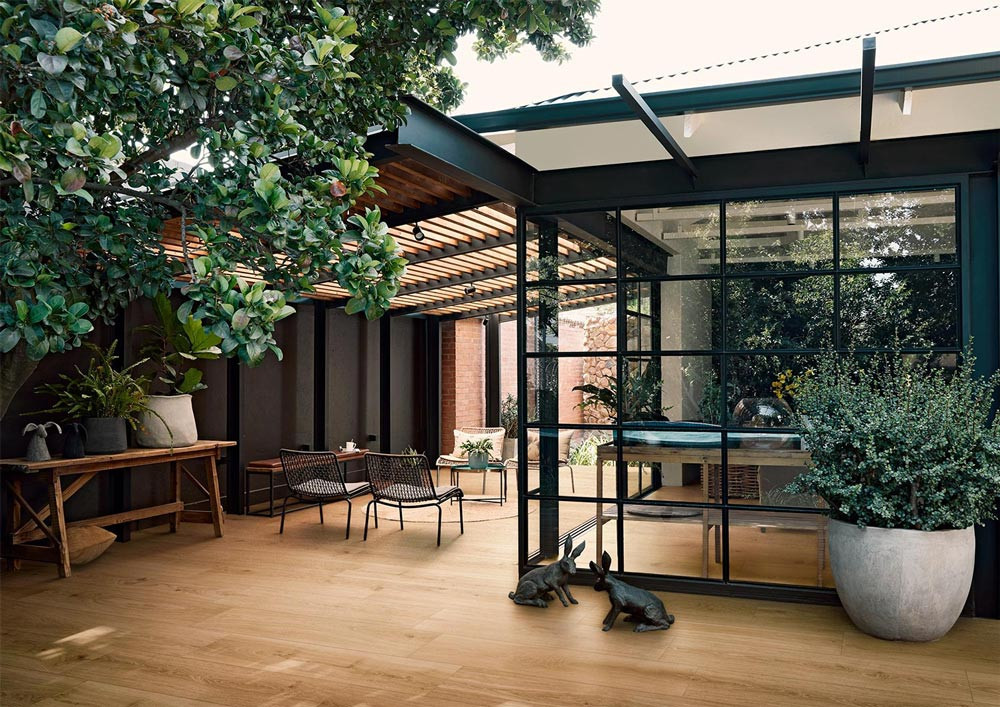 Marazzi Oltre Natural Chevron 11x54