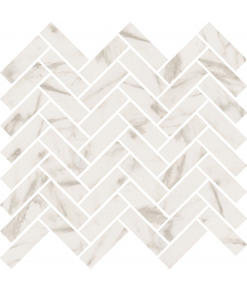 ABK Sensi Mos Chevron Calacatta Select 30x30