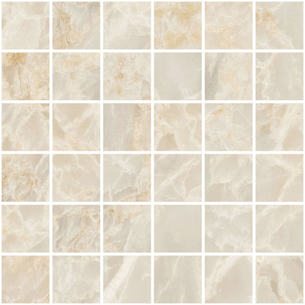 VITRA Marble-X Мозаика Скайрос Кремовый ЛПР 30x30 (5x5)