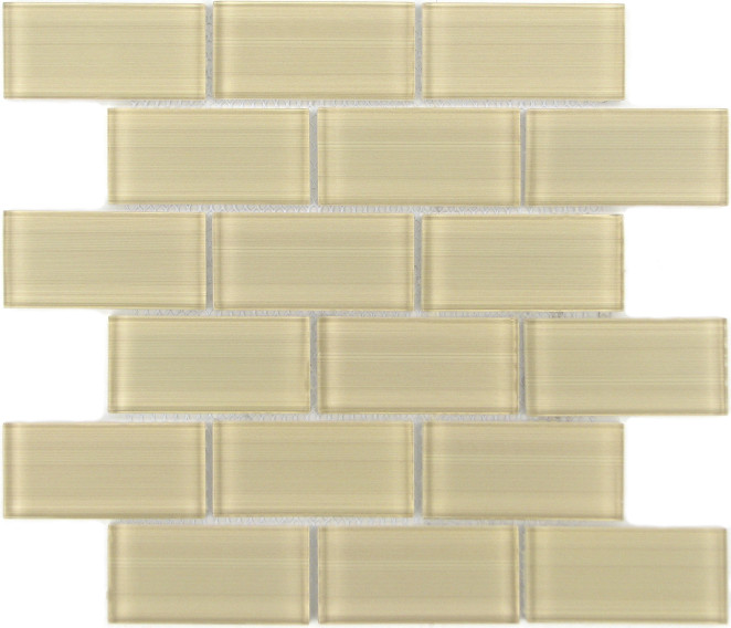 LeeDo Impressioni Mattoni Crema стеклянная 30x30