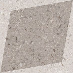 WoW Drops Natural Drops Rhombus Decor Taupe