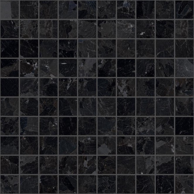 41zero42 Solo Mosaic Black 30x30