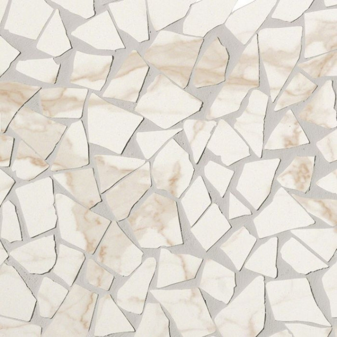 Fap Roma Diamond Calacatta Schegge Gres Micromosaico 30x30