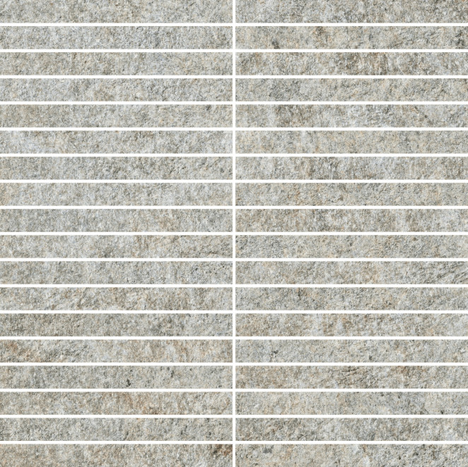 ITALON Magma Silver Mosaico Strip 30x30