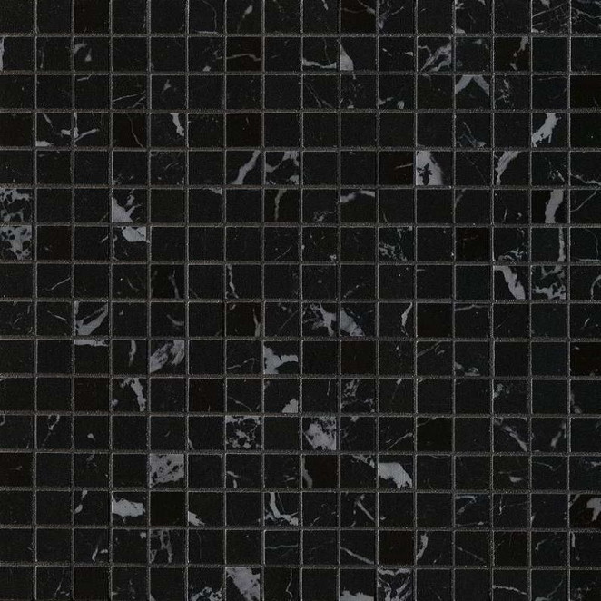 Fap Roma Gold Nero Elegante Mosaico Brillante 30,5x30,5