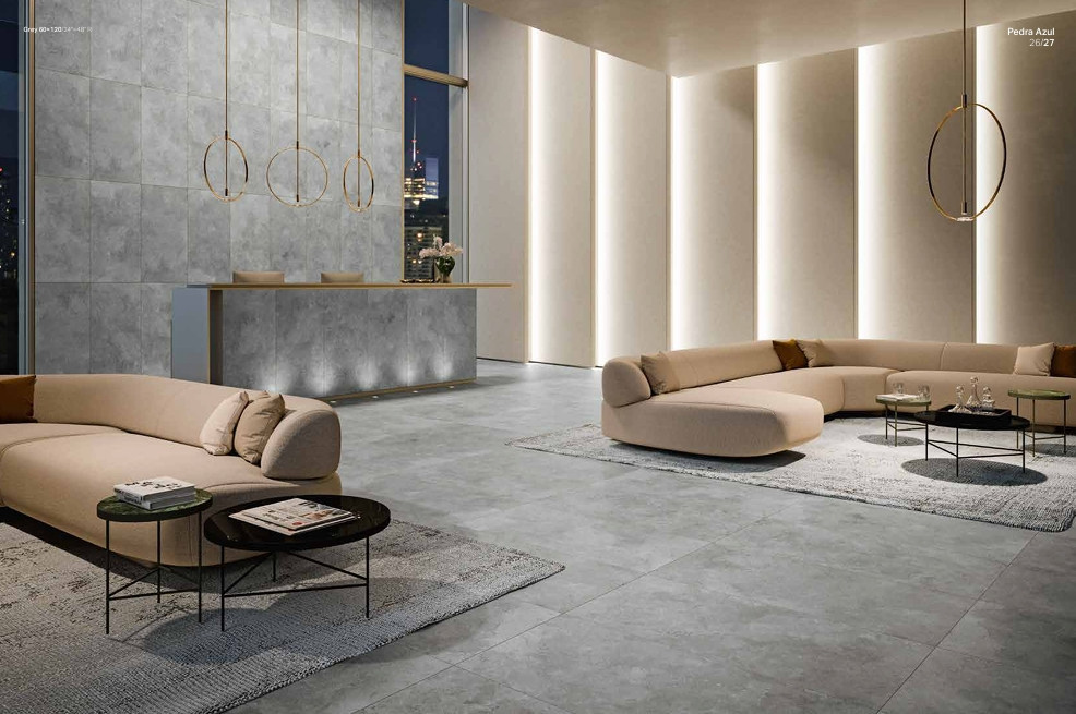 Refin Pedra Azul Hammered Greige R 60x120