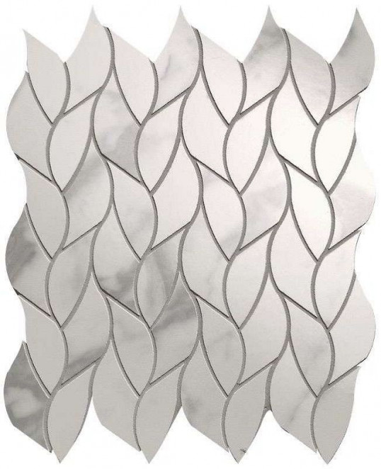 Fap Roma Gold Carrara Superiore Leaves Mosaico Brillante 25,9x30,9