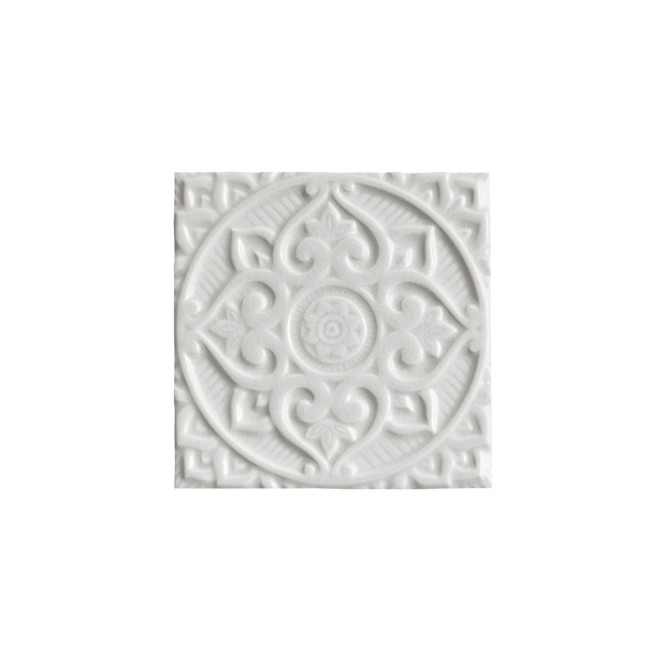 Adex Earth Relieve MandalaEnergy Ash Gray 15x15