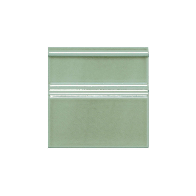 Adex Modernista Rodapie Clasico C/C Verde Claro 15x15