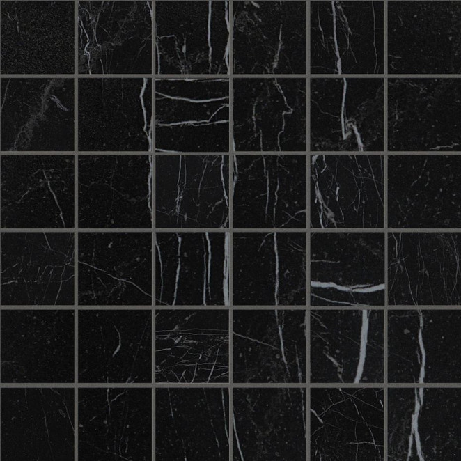 Fap Roma Diamond Nero Reale Gres Macromosaico 30x30