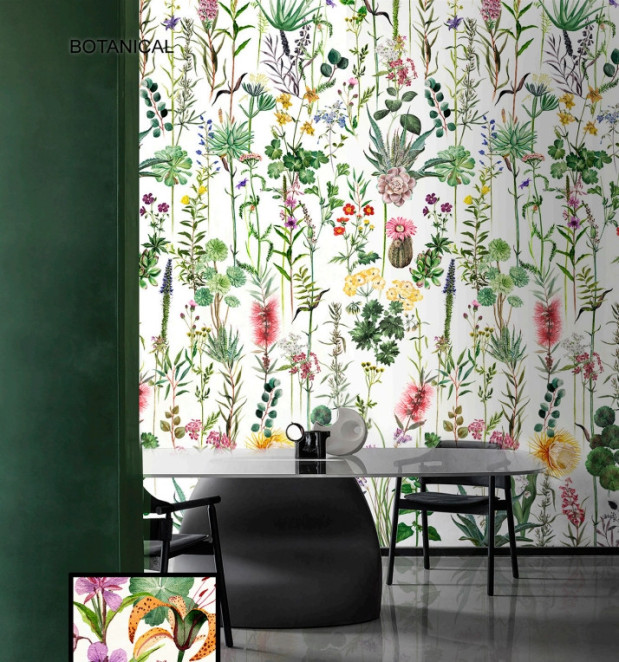 La Bottega del Decoro Grandi Lastre Botanical 120x280