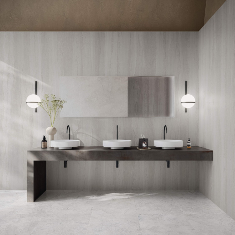 Flaviker Double Plain Beige Nat Rett. P. Tech R10 C 60x120