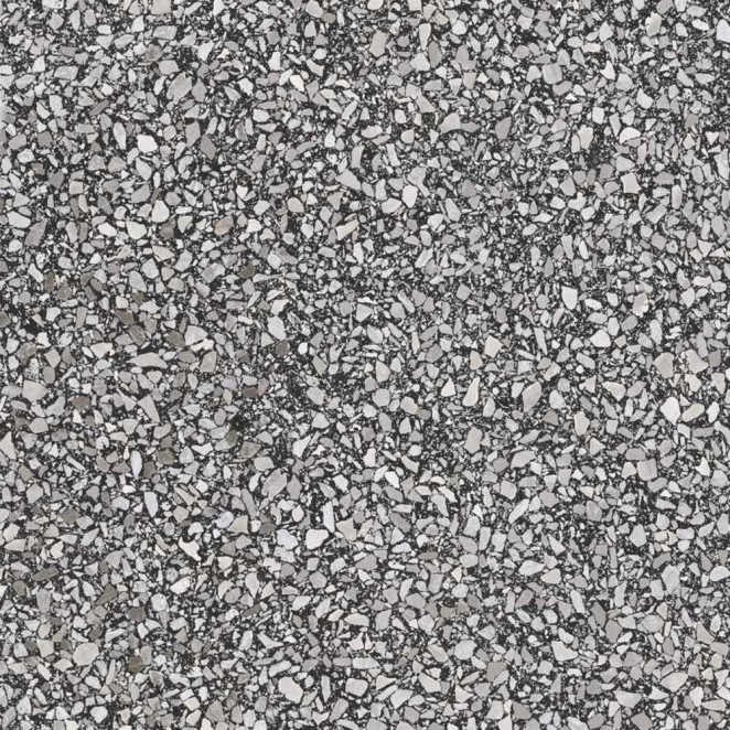 Casalgrande Padana Terrazzo Black 75,5x75,5