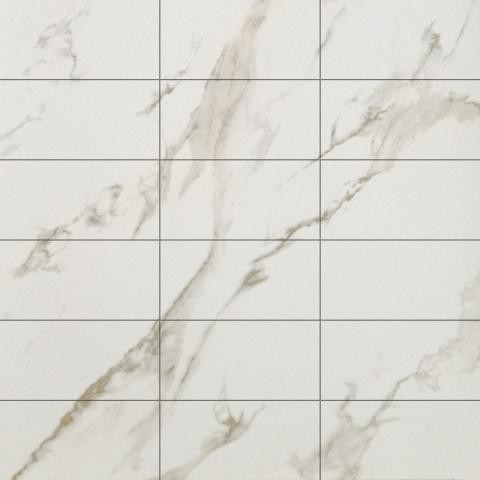 Casalgrande Padana Marmoker Mosaico Statuario Oro Lucido 5x10 30x30