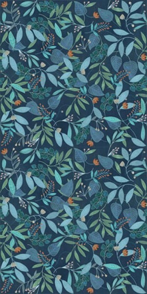 DaDo Ceramica Wallpaper Blue Forest 60x120