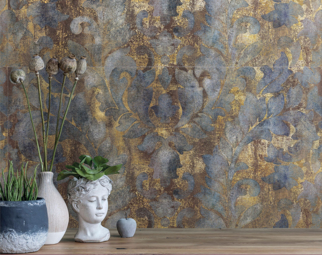 La Bottega del Decoro Damask Grigio 60x120