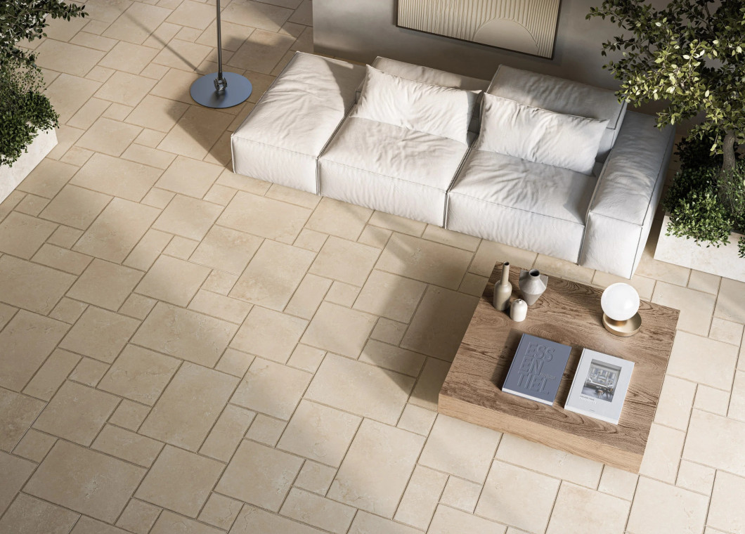 Energieker Pietra del Salento Avorio 20x40