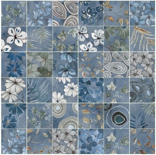 Elios Ceramica Emotion Dream Blue Luc_Matt 20x20