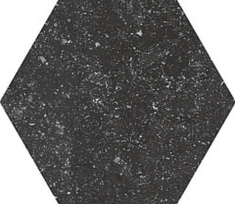 Equipe Coralstone Hexagon Black 25,4х29,2