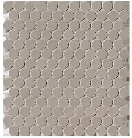 Fap Milano&amp;floor Tortora Round Mosaico Matt 29.5x32.5