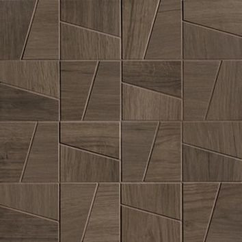 Fap Nest Brown Slash Mosaico Matt 30x30