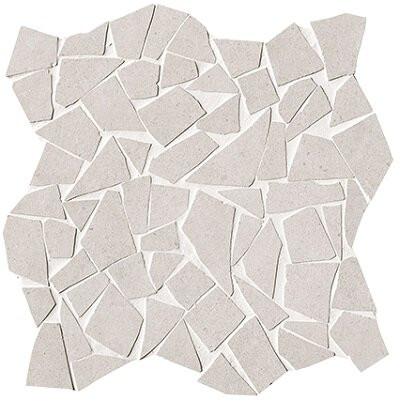 Fap Nux White Gres Schegge Mosaico Anticato 30x30