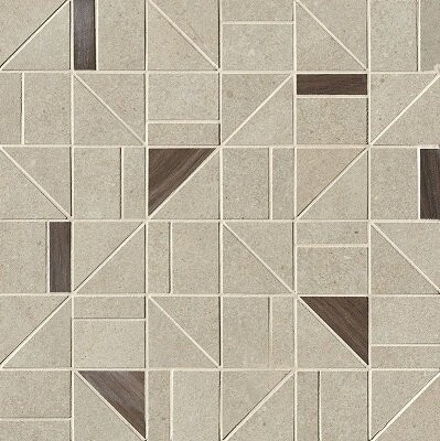 Fap Nux Beige Gres Outline Mosaico 30x30