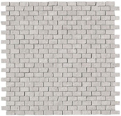 Fap Nux Grey Brick Mosaico Anticato 30.5x30.5