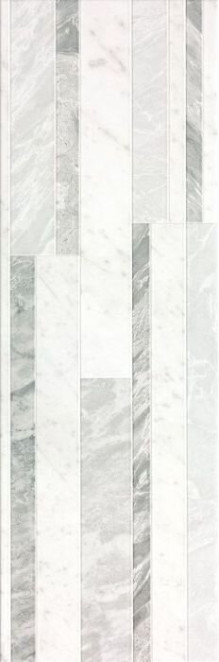 Fap Roma Diamond 25 Deco White Brillante 25x75