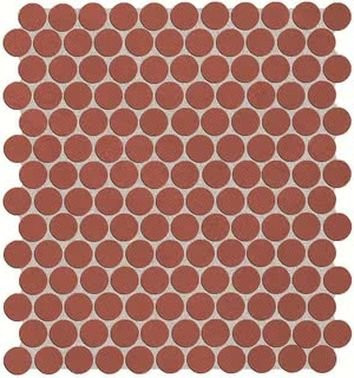 Fap Color now Marsala Round Mosaico 29.5x32.5