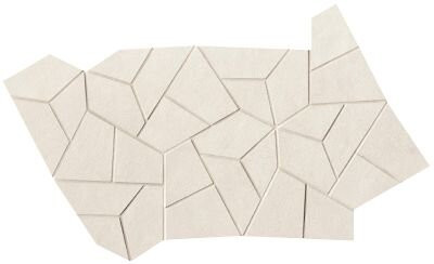 Fap Sheer White Gres Fly Mosaico 25x41.5