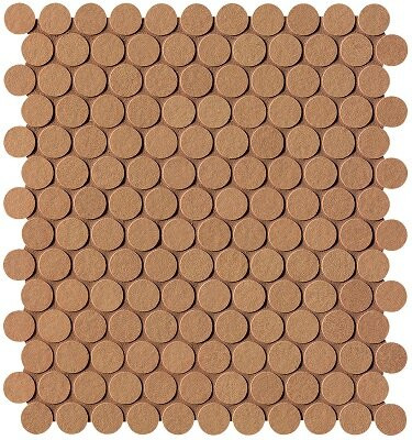 Fap Summer Terracotta Gres Round Mosaico 29.5x32.5