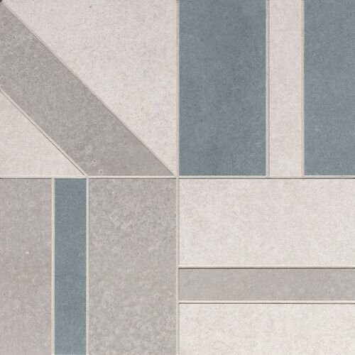 Fap Ylico Grey Light Lagoon Deco Mosaico 30x30