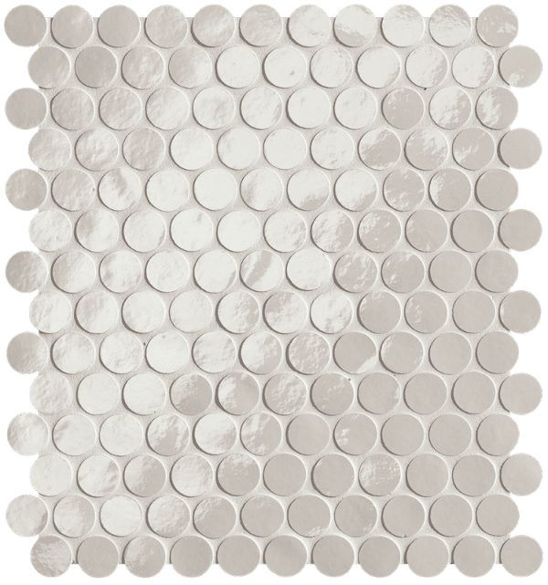 Fap Glim Ghiaccio Round Mosaico Brillante 29,5х32,5