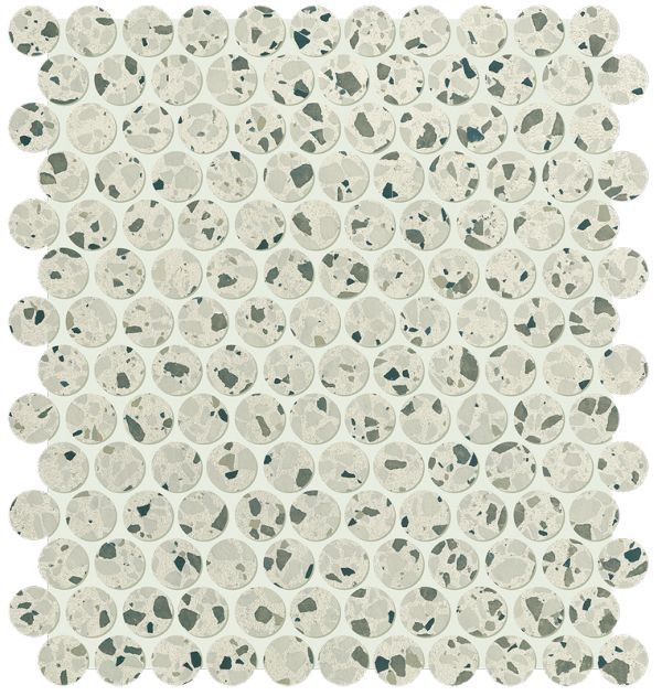 Fap Glim Salvia Round Mosaico Matt 29,5х32,5