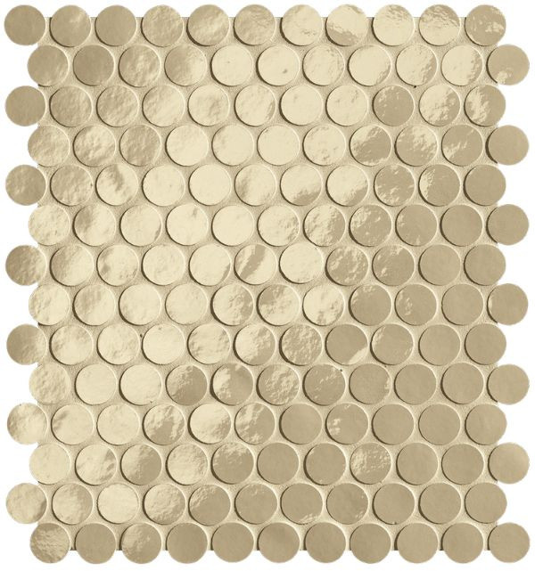 Fap Glim Tortora Round Mosaico Brillante 29,5х32,5