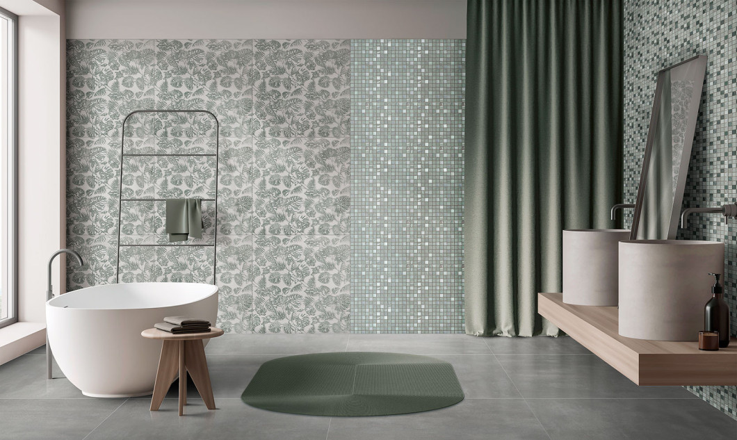 La Bottega del Decoro Fiori Capri 60x60