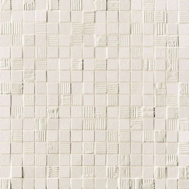 Fap Mat&amp;More White Mosaico 30,5x30,5