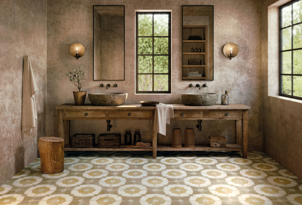 Peronda Fs Farfalla Mustard 45x45