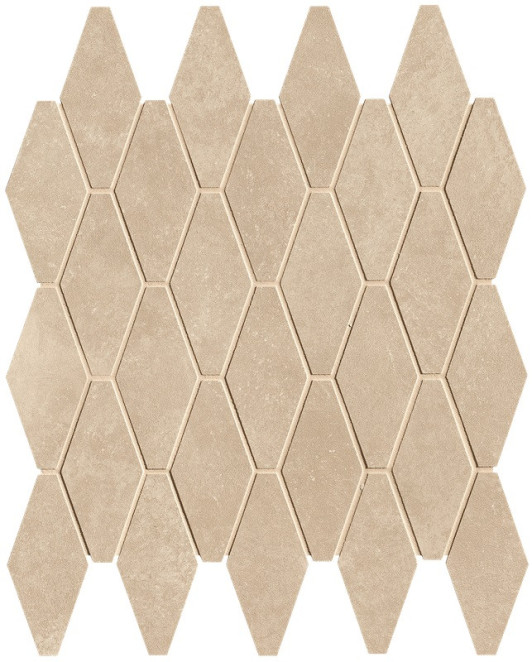 Fap Nobu Beige Gres Rombi Mosaico Matt 31х35,5