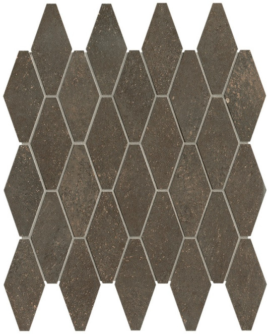 Fap Nobu Cocoa Gres Rombi Mosaico Matt 31х35,5