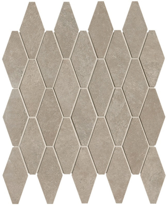 Fap Nobu Grey Gres Rombi Mosaico Matt 31х35,5