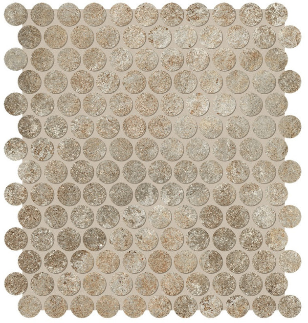 Fap Nobu Slate Gres Round Mosaico Matt 29,5х32,5