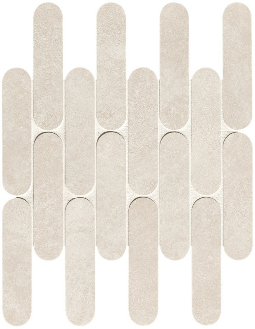 Fap Nobu White Curve Mosaico Matt 29х29,5