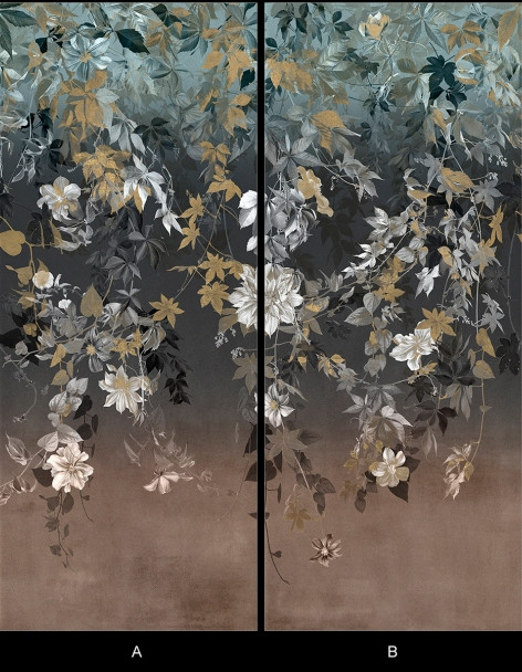 La Bottega del Decoro Grandi Lastre Twig Night 120x280