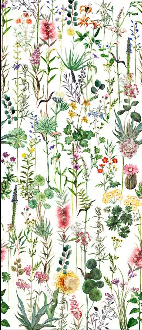 La Bottega del Decoro Grandi Lastre Botanical 120x280